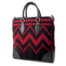 Load image into Gallery viewer, LOUIS VUITTON Cabas Vale Noir/Red M95241 Wool  Leather
