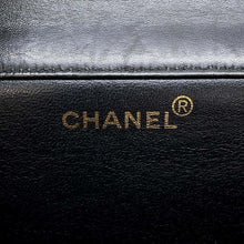 Load image into Gallery viewer, CHANEL Matelasse Double Face ChainShoulder Bag Black Lambskin Size 30
