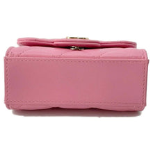 Load image into Gallery viewer, CHANEL Matelasse ChainShoulder Bag Pink AP2682 Lambskin Size 11
