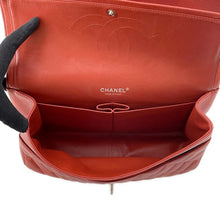 Load image into Gallery viewer, CHANEL Matelasse W Flap ChainShoulder Bag Red A58600 Caviar Leather Size 30
