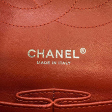 Load image into Gallery viewer, CHANEL Matelasse W Flap ChainShoulder Bag Red A58600 Caviar Leather Size 30
