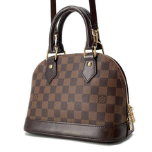 Load image into Gallery viewer, LOUIS VUITTON Alma Brown N41221 Damier Ebene Canvas Size BB
