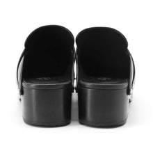 将图像加载到图库查看器中，HERMES Karya Sabo Sandals Black Smooth Calf Leather Size 36
