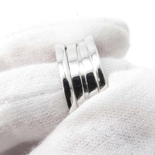 将图像加载到图库查看器中，BVLGARI B.Zero1 2-band Ring Size 50 18K White Gold
