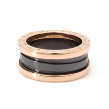 Load image into Gallery viewer, BVLGARI B.Zero1 2-band Ring Size 48/#8347037 K18PG Ce
