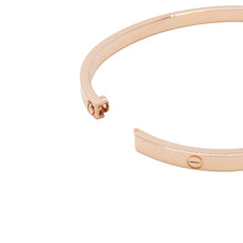 Load image into Gallery viewer, CARTIER Love breath Size SM/16 B6047316 18K Yellow Gold
