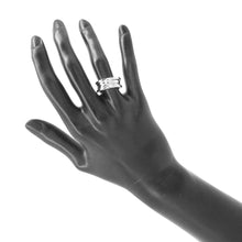 Load image into Gallery viewer, BVLGARI B.Zero1 2-band Ring Size 50 18K White Gold
