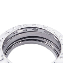 Load image into Gallery viewer, BVLGARI B.Zero1 2-band Ring Size 50 18K White Gold
