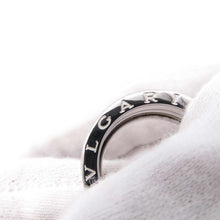 将图像加载到图库查看器中，BVLGARI B.Zero1 4-band Ring Size 55/#15 18K White Gold
