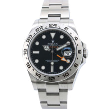 将图像加载到图库查看器中，ROLEX Explorer II W42mm Stainless Steel Black Dial 216570
