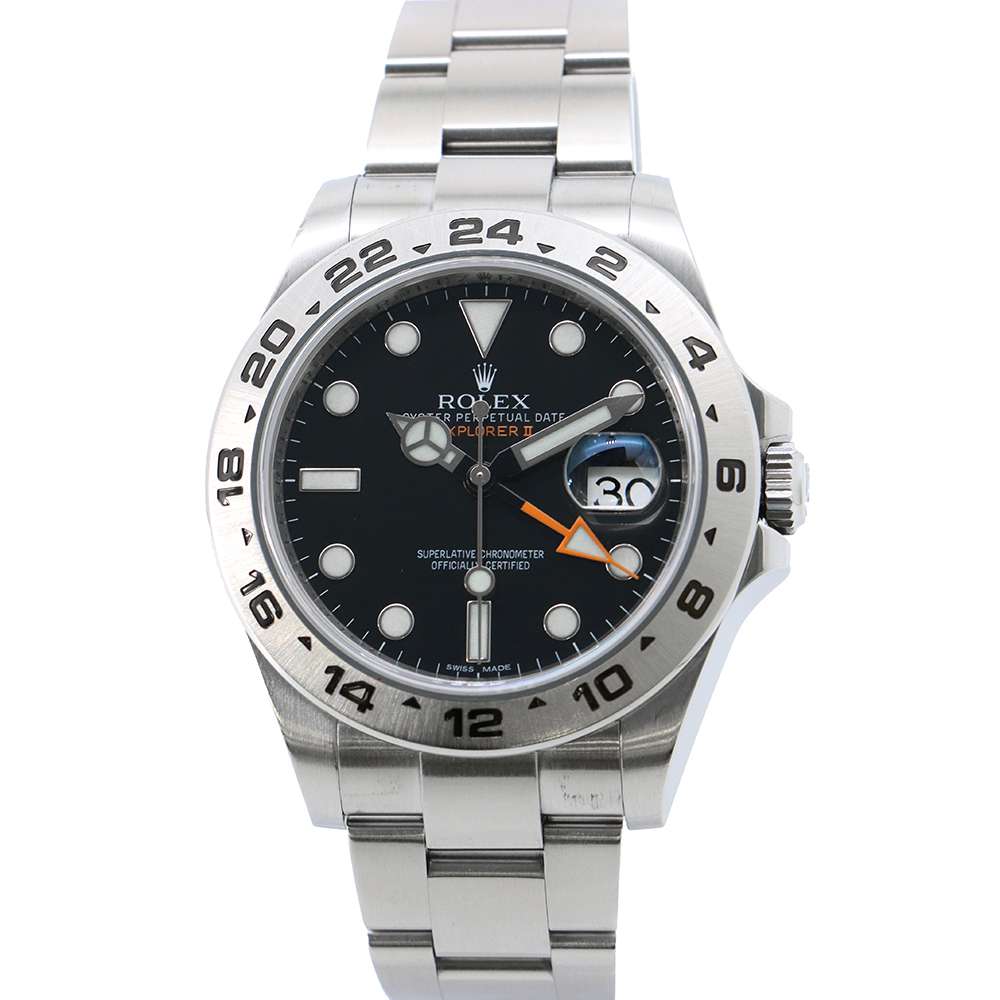 ROLEX Explorer II W42mm Stainless Steel Black Dial 216570