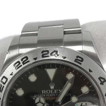 将图像加载到图库查看器中，ROLEX Explorer II W42mm Stainless Steel Black Dial 216570
