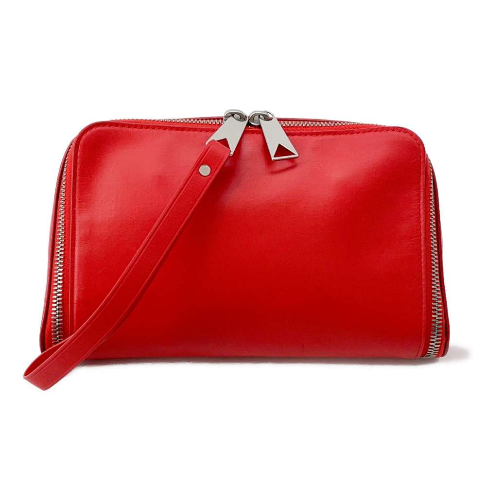 Bottega Veneta organizer Red 666770 Leather