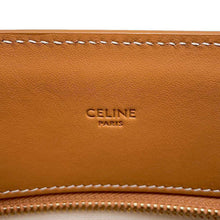 将图像加载到图库查看器中，CELINE Vertical Cabas Natural/Tan192082 Canvas Leather Size Small
