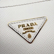 将图像加载到图库查看器中，PRADA Panier 2wayShoulder White 1BA212 Leather
