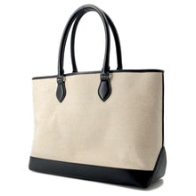 将图像加载到图库查看器中，Berluti Tote Bag Natural/Black Canvas Leather
