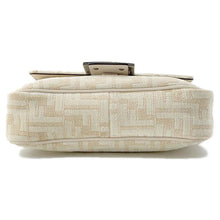 Load image into Gallery viewer, FENDI Baguette ChainShoulder Ivory 8BR793 pile
