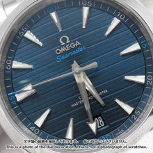 Load image into Gallery viewer, OMEGA Seamaster Aqua Terra Co-Axial Master Chronometer W41mm Stainless Steel Blue Dial 220.10.41.21.03.001
