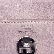 将图像加载到图库查看器中，HERMES Lindy Verso Mauve Pale/Gold Swift Leather Size Mini
