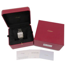 Load image into Gallery viewer, CARTIER Tank Francaise LM W36.7mm x H30.5mm Stainless Steel Silver Dial WSTA0067
