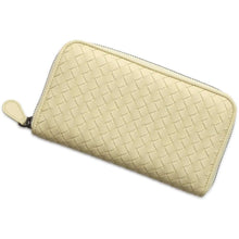 将图像加载到图库查看器中，Bottega Veneta INTRECCIATO Zip Around Chozai Cloth Yellow 518389 Leather
