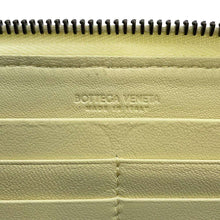 将图像加载到图库查看器中，Bottega Veneta INTRECCIATO Zip Around Chozai Cloth Yellow 518389 Leather
