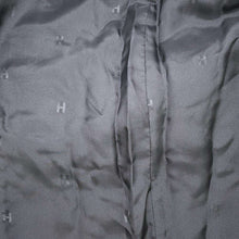 Load image into Gallery viewer, HERMES Long gilet Size 34 Black Deer Leather
