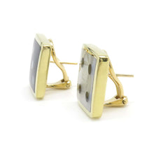 将图像加载到图库查看器中，TIFFANY&amp;Co. Vintage Dice Motif Earrings 18K Yellow Gold
