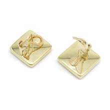 将图像加载到图库查看器中，TIFFANY&amp;Co. Vintage Dice Motif Earrings 18K Yellow Gold
