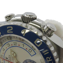 将图像加载到图库查看器中，ROLEX Yacht-MasterII W44mm Stainless Steel White Dial 116680
