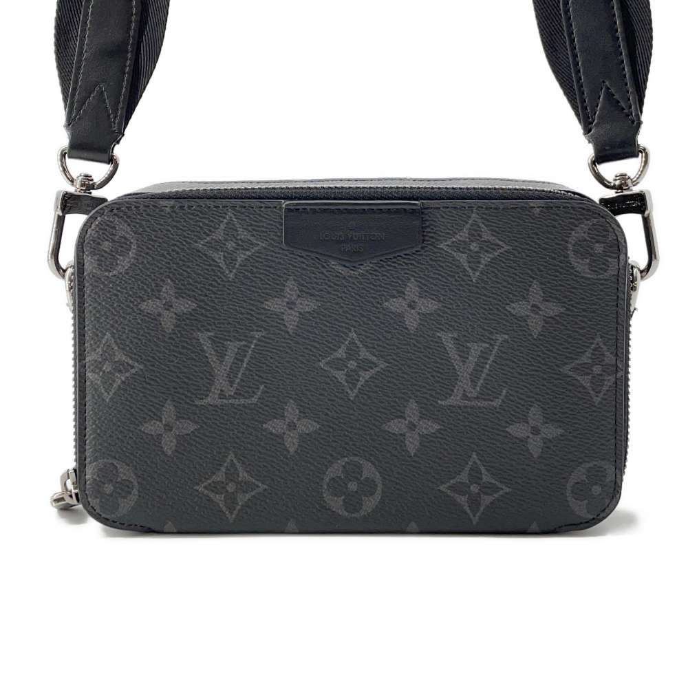 LOUIS VUITTON Alpha wearable wallet Noir M81260 Monogram Eclipse