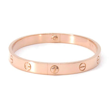 将图像加载到图库查看器中，CARTIER love bracelet Size 18 18K Pink Gold
