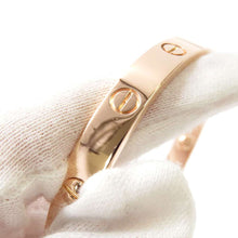 将图像加载到图库查看器中，CARTIER love bracelet Size 18 18K Pink Gold
