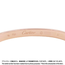 将图像加载到图库查看器中，CARTIER love bracelet Size 18 18K Pink Gold
