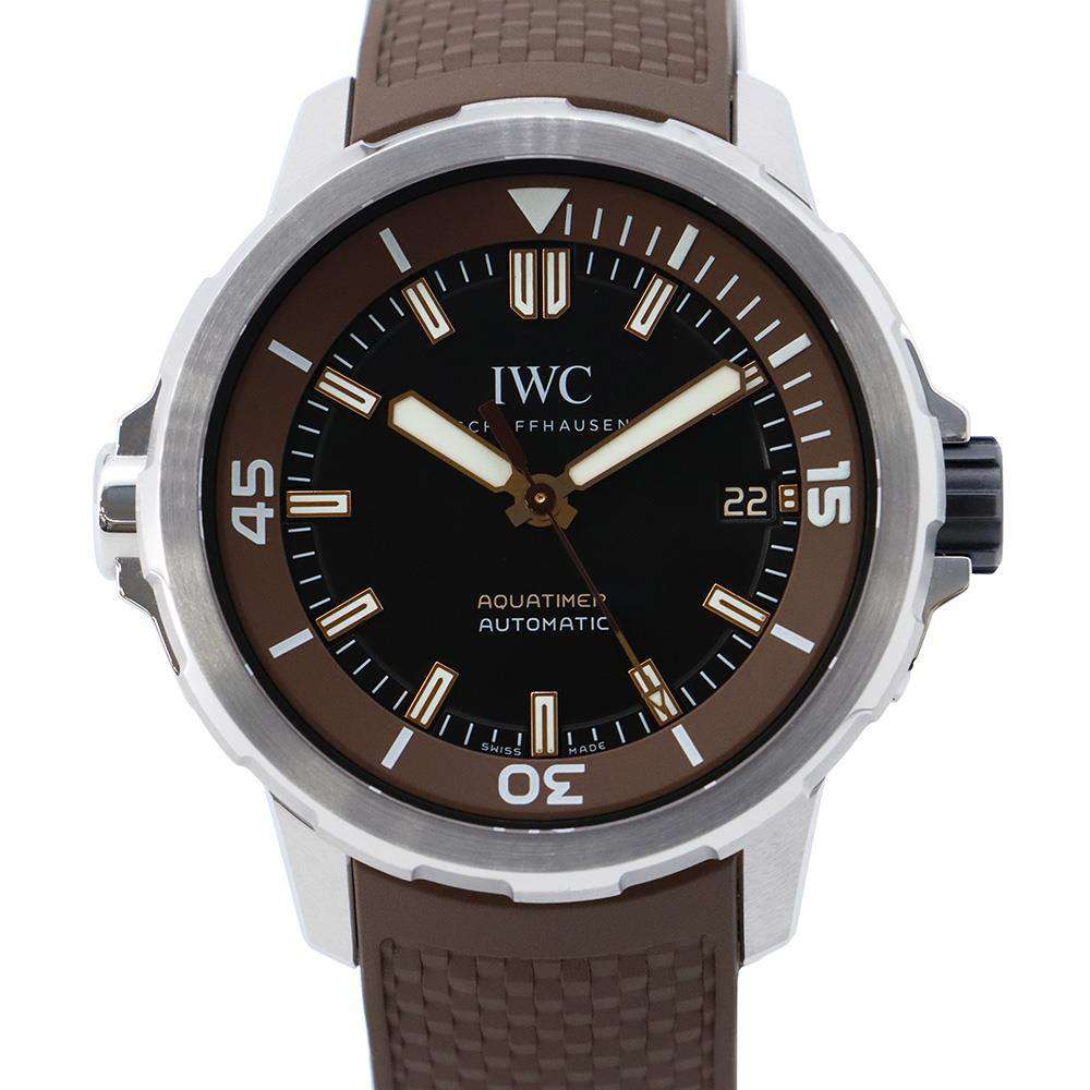 IWC Aquatimer Automatic Bosch W44mm Stainless Steel Rubber Black Dial IW341002