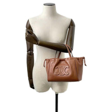 Load image into Gallery viewer, CELINE Cabas Drawstring Cuir Triomphe Tan 111013DU3.04LU Leather Size Small
