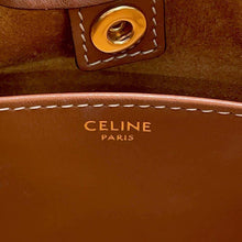 Load image into Gallery viewer, CELINE Cabas Drawstring Cuir Triomphe Tan 111013DU3.04LU Leather Size Small
