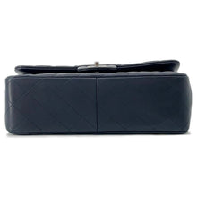 Load image into Gallery viewer, CHANEL Matelasse W Flap ChainShoulder Bag Navy A58600 Lambskin Size 30
