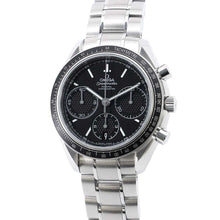 将图像加载到图库查看器中，OMEGA Speedmaster Racing W40mm Stainless Steel Black Dial 326.30.40.50.01.001
