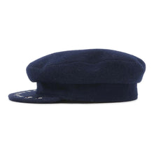 Load image into Gallery viewer, HERMES Vauban Sailor Chaine d&#39;Ancre Cap Size 56 Marine Wool 100%
