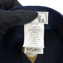 Load image into Gallery viewer, HERMES Vauban Sailor Chaine d&#39;Ancre Cap Size 56 Marine Wool 100%
