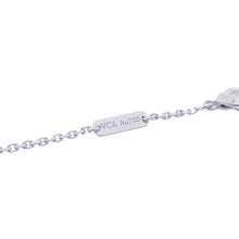 将图像加载到图库查看器中，Van Cleef &amp; Arpels Vintage Alhambra 1PDNecklace Holiday 2022 Collection VCARP9RU00 18K White Gold
