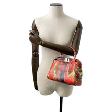 Load image into Gallery viewer, FENDI Peekaboo Red / Multi 8BN244 Leather Size Mini
