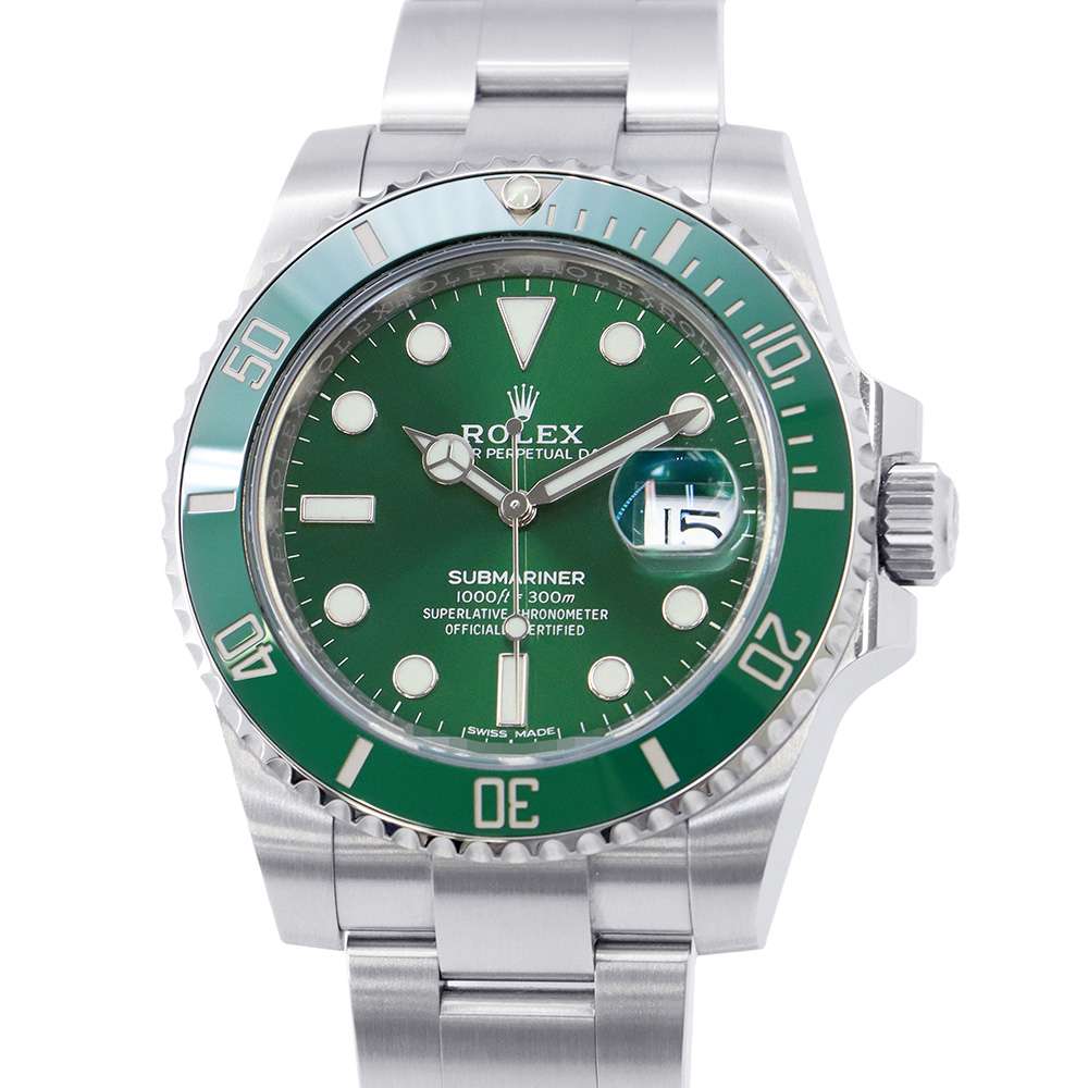 ROLEX Submariner Date W40mm Stainless Steel Green Dial 116610LV