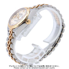 将图像加载到图库查看器中，ROLEX Lady-Datejust W28mm Stainless Steel K18YG Silver/Star Diamond Dial 279173G
