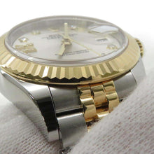 将图像加载到图库查看器中，ROLEX Lady-Datejust W28mm Stainless Steel K18YG Silver/Star Diamond Dial 279173G
