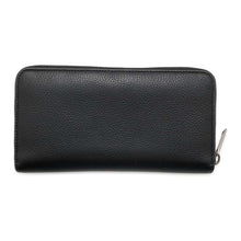 将图像加载到图库查看器中，Dior CDIcon Long Zip Wallet Black 2ESBC252CDI_H00N Grained Calf Leather
