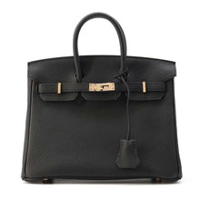 Load image into Gallery viewer, HERMES Birkin Black Togo Leather Size 25
