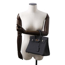 Load image into Gallery viewer, HERMES Birkin Black Togo Leather Size 25
