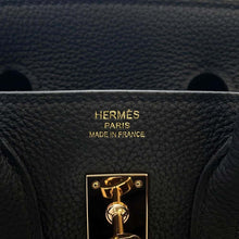 Load image into Gallery viewer, HERMES Birkin Black Togo Leather Size 25
